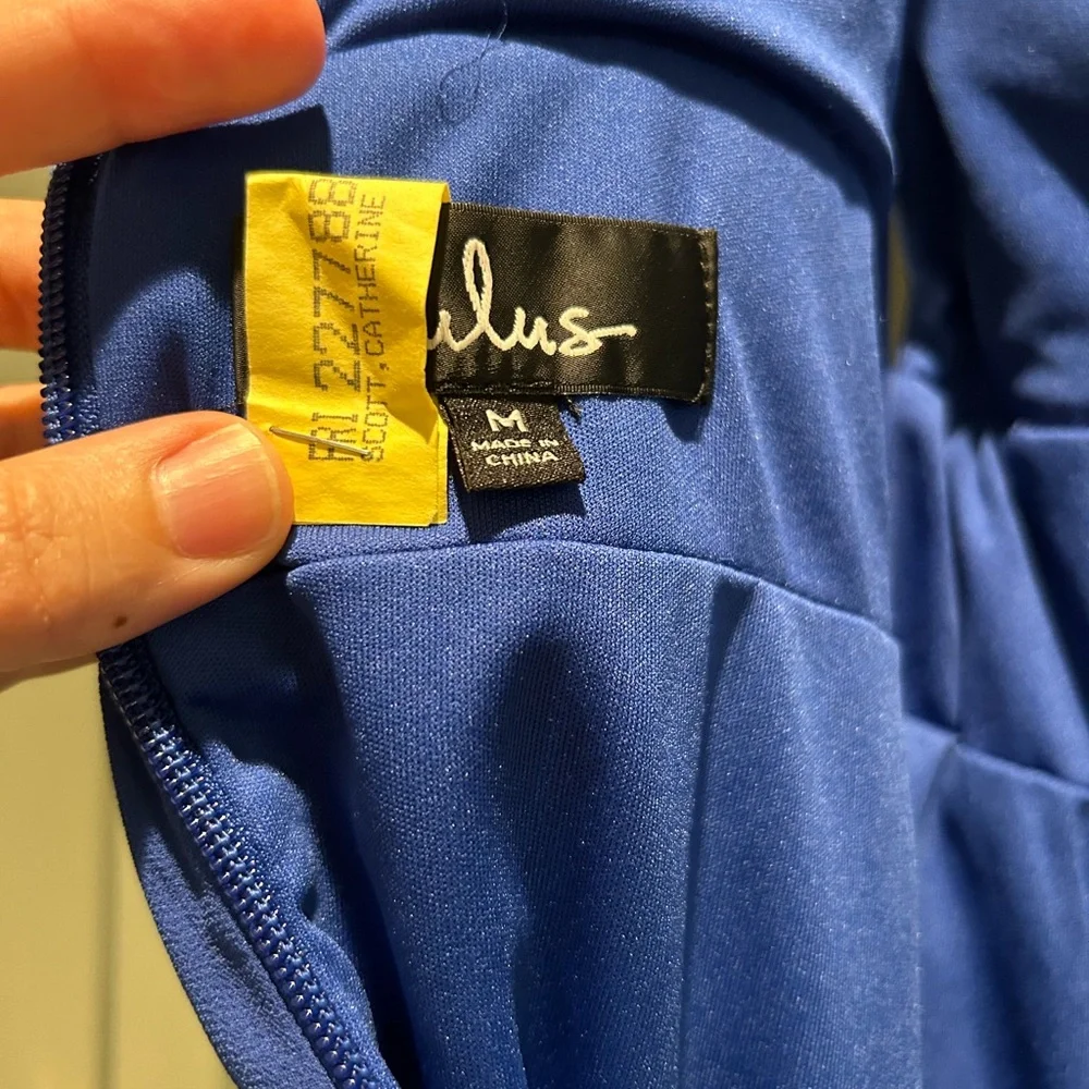 Lulu’s long blue dress - Picture 6 of 12